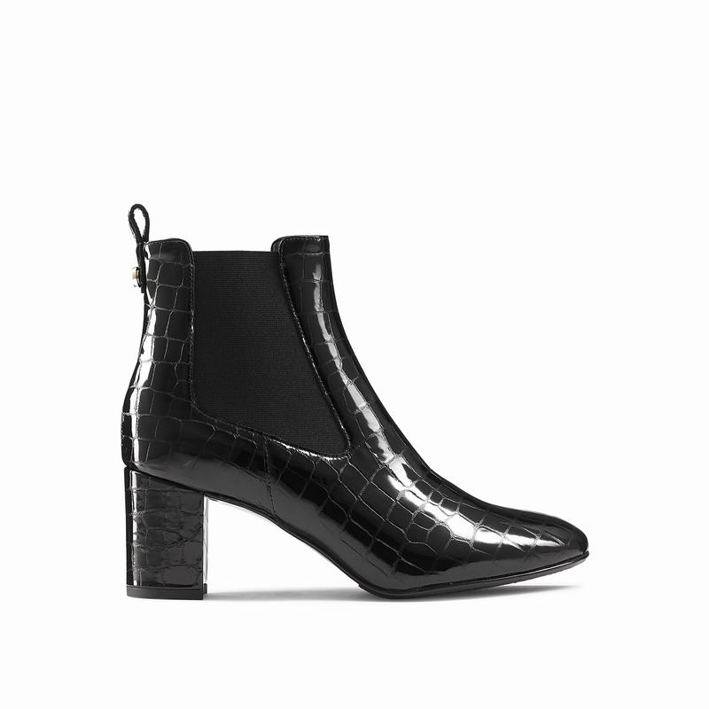 Botas Chelsea Russell And Bromley Beetle Feminino Pretas | HRF4144EQ