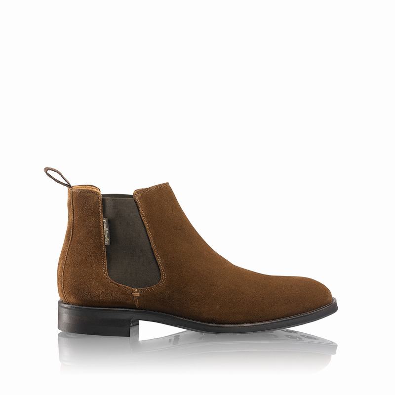 Botas Chelsea Russell And Bromley Burlington Masculino Marrom | MIO7940BB