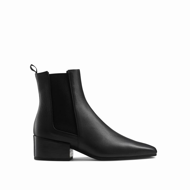 Botas Chelsea Russell And Bromley Lennox Feminino Pretas | WEL587RR