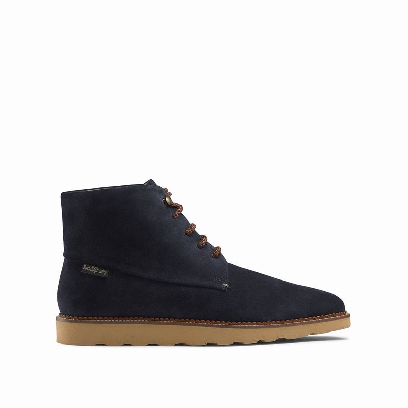 Botas de Amarrar Russell And Bromley Clyde Masculino Azuis | EZT125VH