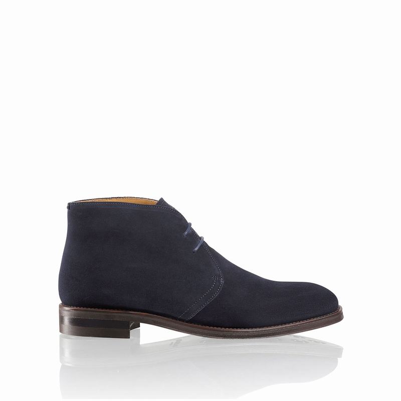 Botas do Deserto Russell And Bromley Jermyn Masculino Azuis | AEE982CD