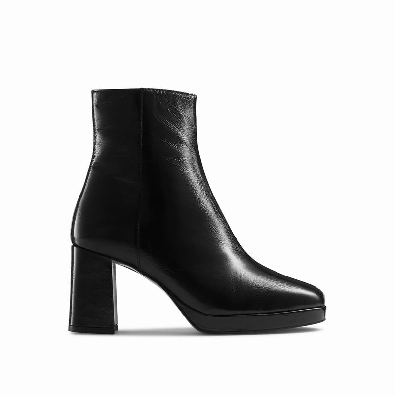 Botins Russell And Bromley Twiggy Feminino Pretas | KEW6113IZ