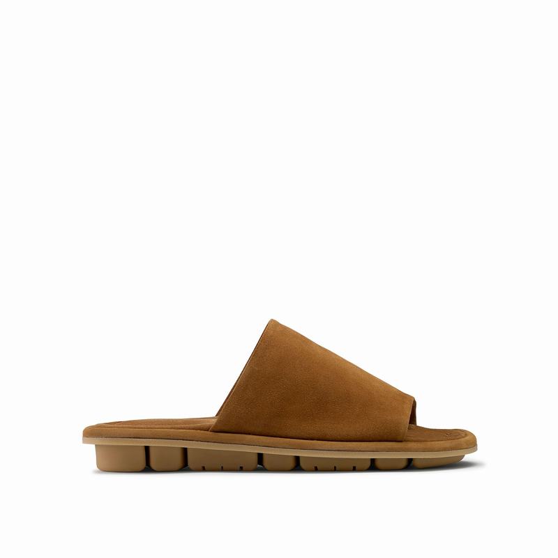 Chinelos Russell And Bromley Rasos Bed Masculino Marrom | PMW5790PY