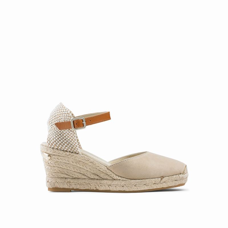 Espadrille Russell And Bromley Coco-nut Feminino Marrom | KEF598XZ