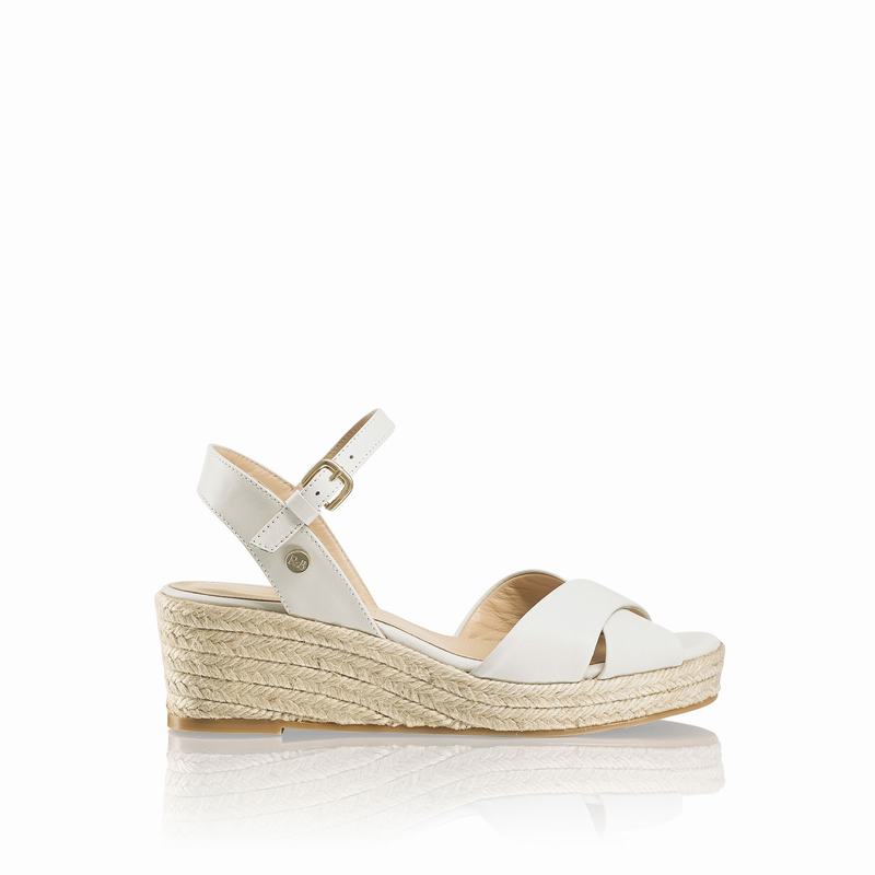 Espadrille Russell And Bromley Gelato Feminino Branco | POP54100HL