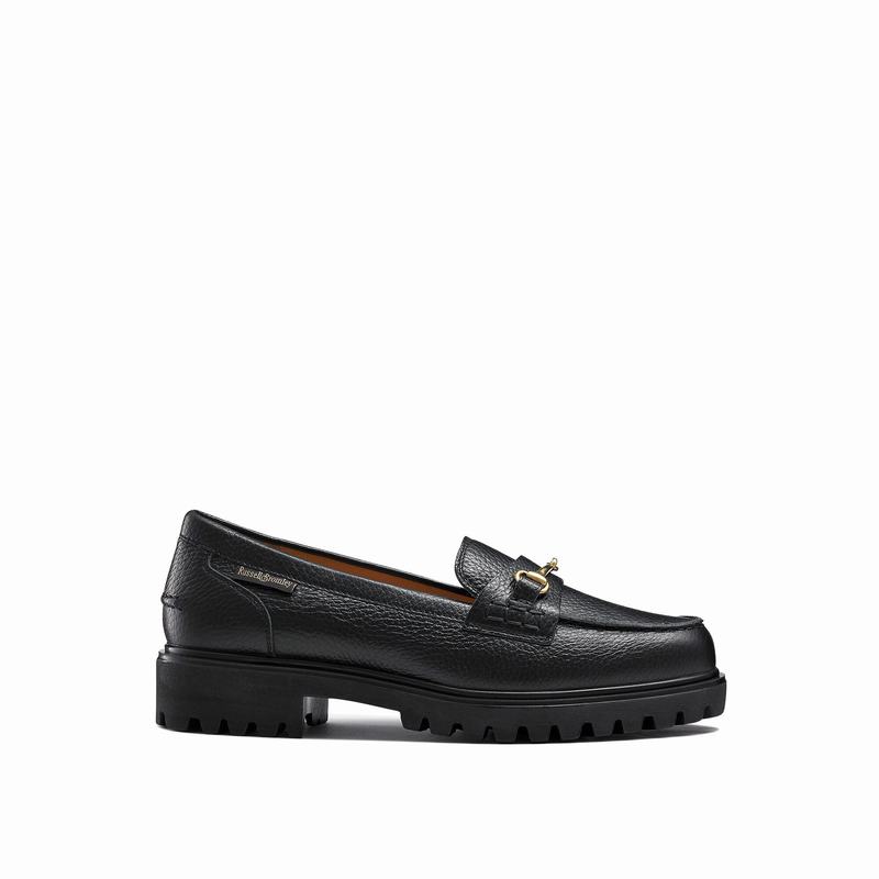 Mocassins Russell And Bromley Booster Feminino Pretas | AJC9399ZW