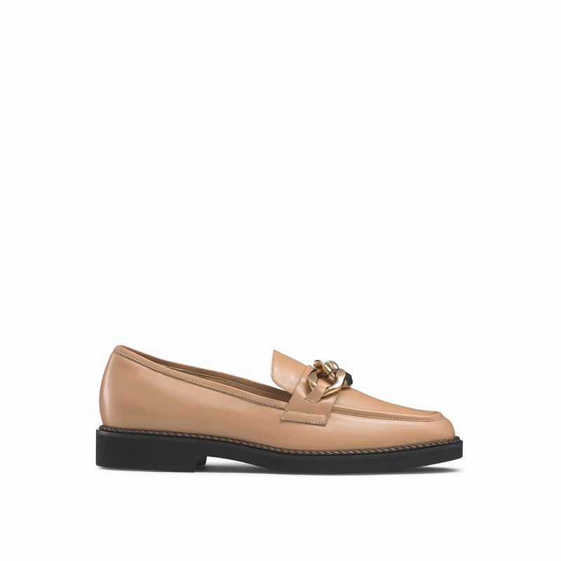 Mocassins Russell And Bromley Cleopatra Feminino Marrom | FHN1237RH