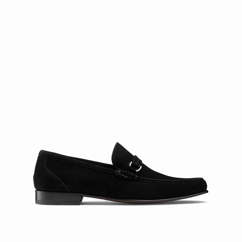 Mocassins Russell And Bromley Elite Masculino Pretas | EOT8752RJ