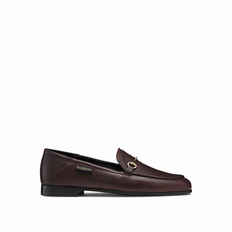 Mocassins Russell And Bromley Loafer Feminino Vermelhas | FHI3456FA