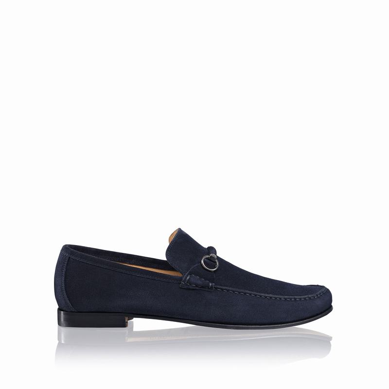 Mocassins Russell And Bromley Misty Masculino Azuis | FZW2210JK