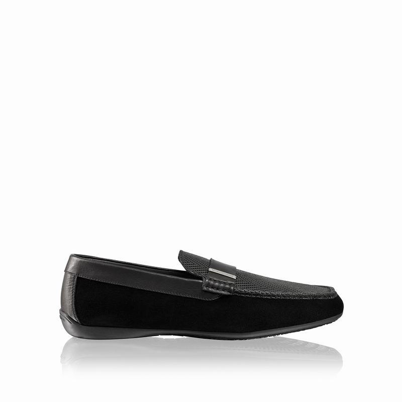 Mocassins Russell And Bromley Yoga Masculino Pretas | OCP2935TC