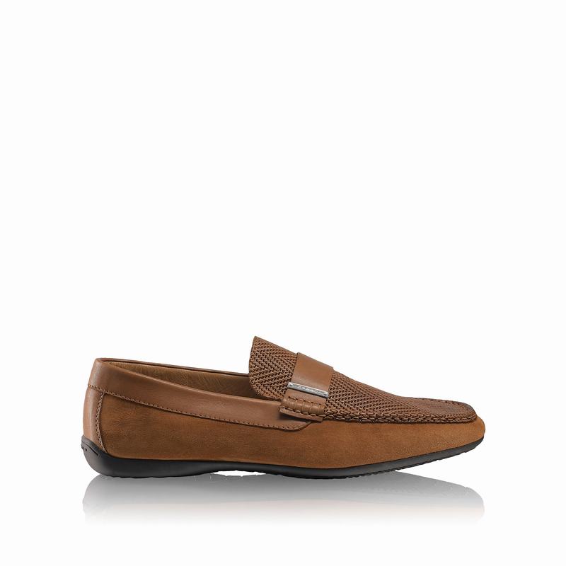 Mocassins Russell And Bromley Yoga Masculino Marrom | YME2238BW