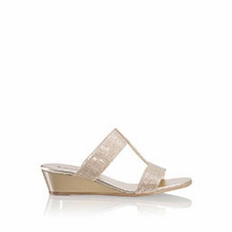 Sandalias Cunha Russell And Bromley Bellina Feminino Douradas | HBN6527JL