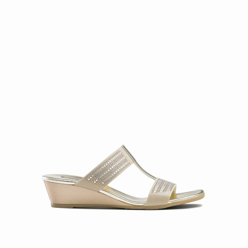 Sandalias Cunha Russell And Bromley Stella Feminino Metallic | HME4270IR