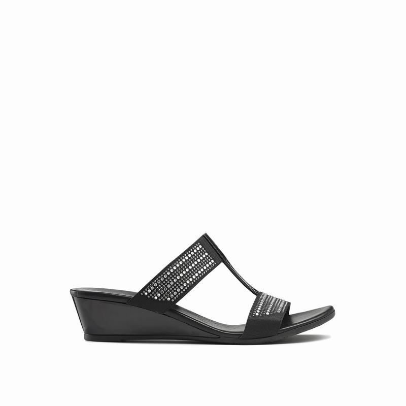 Sandalias Cunha Russell And Bromley Stella Feminino Pretas | NLX868OI