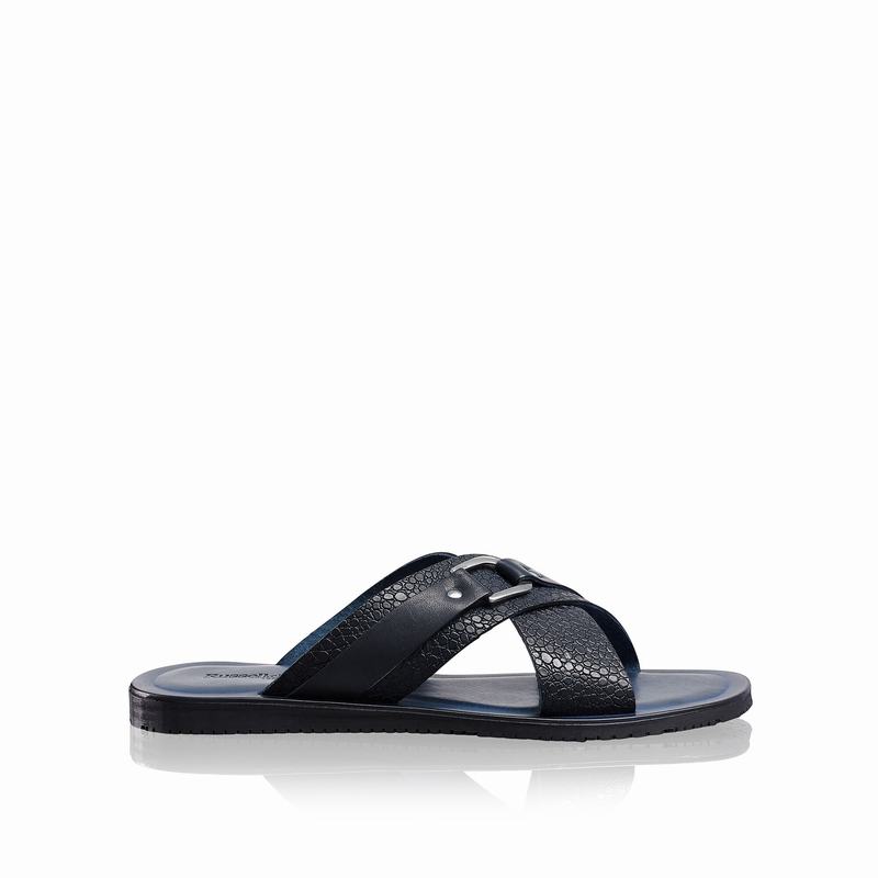 Sandalias Russell And Bromley Dream Masculino Azuis | VUJ6713CM