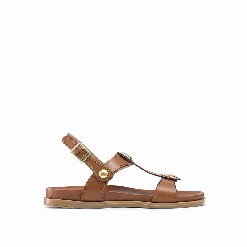 Sandalias Russell And Bromley Laura Feminino Marrom | CUJ6839LT