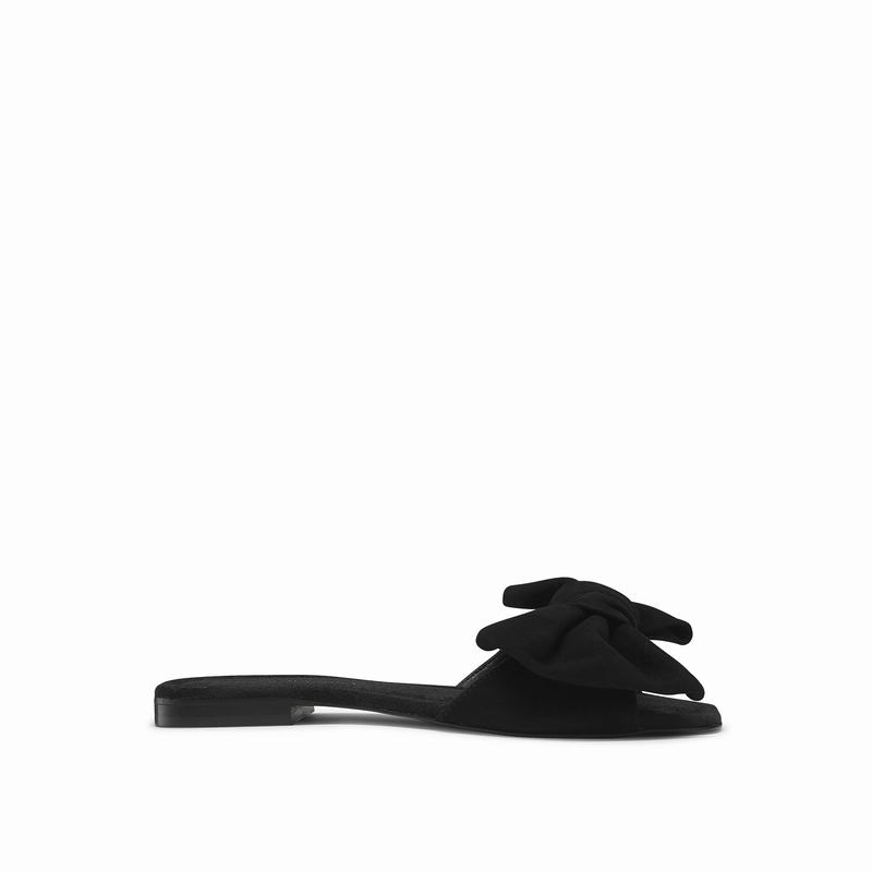 Sandalias Russell And Bromley Minnie Feminino Pretas | BDJ5597LV