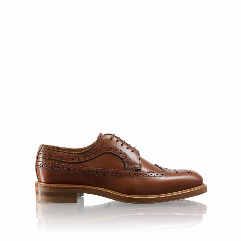 Sapato Derby Russell And Bromley Southport Masculino Marrom | KON9573VO