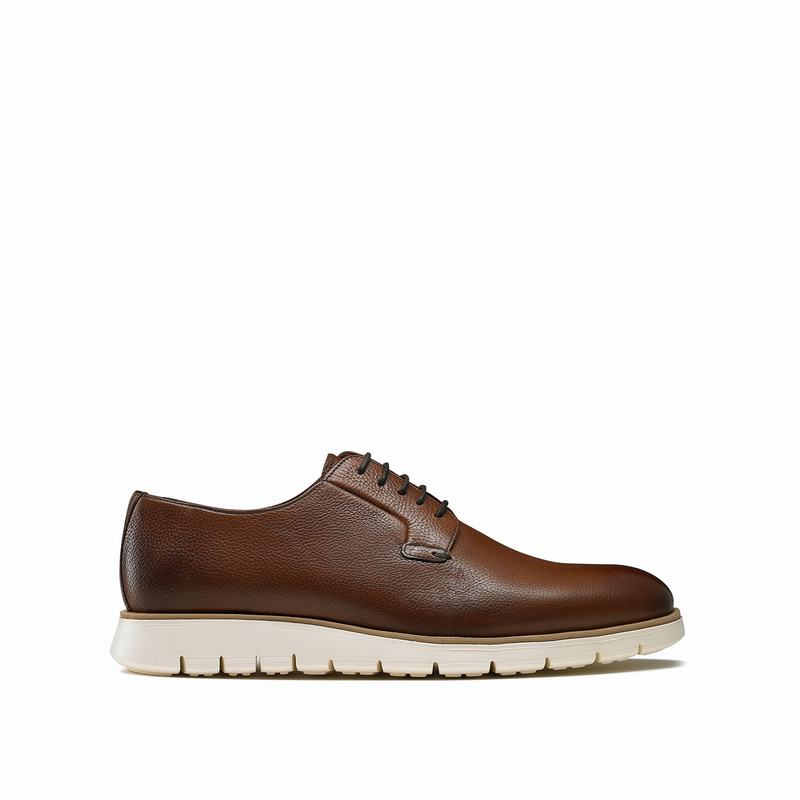 Sapatos de Amarrar Russell And Bromley Socialite Masculino Marrom | XKJ3169MC