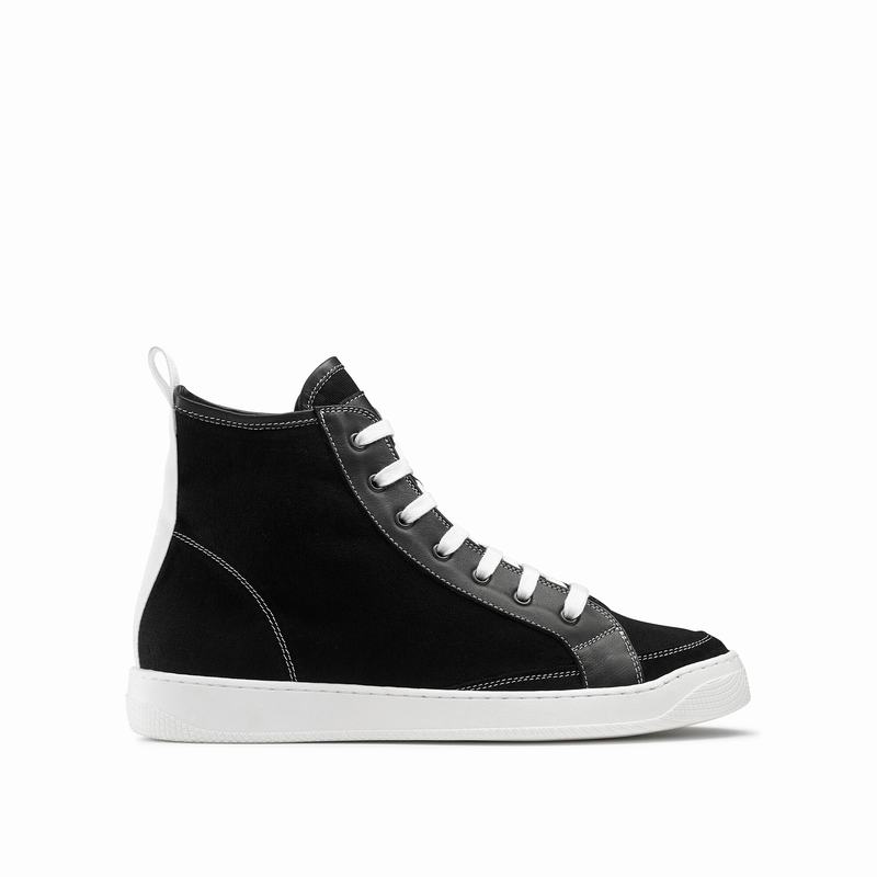 Tenis Alto Russell And Bromley Home Run M Masculino Pretas | KPU2782EN