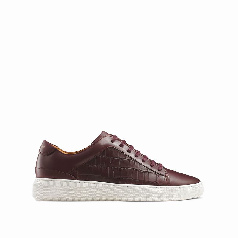 Tenis Baixo Russell And Bromley Clear Run Masculino Vermelhas | JSY5025KW