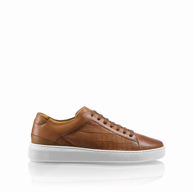 Tenis Baixo Russell And Bromley Clear Run Masculino Marrom | PPO9271SJ