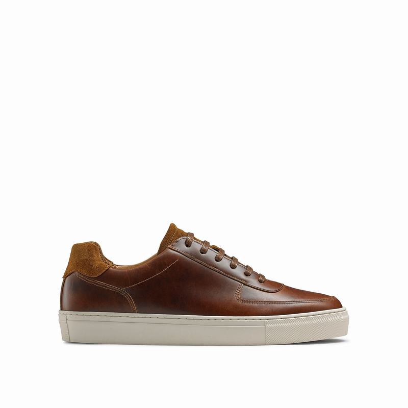 Tenis Baixo Russell And Bromley Outfield Masculino Marrom | JOV4734OC