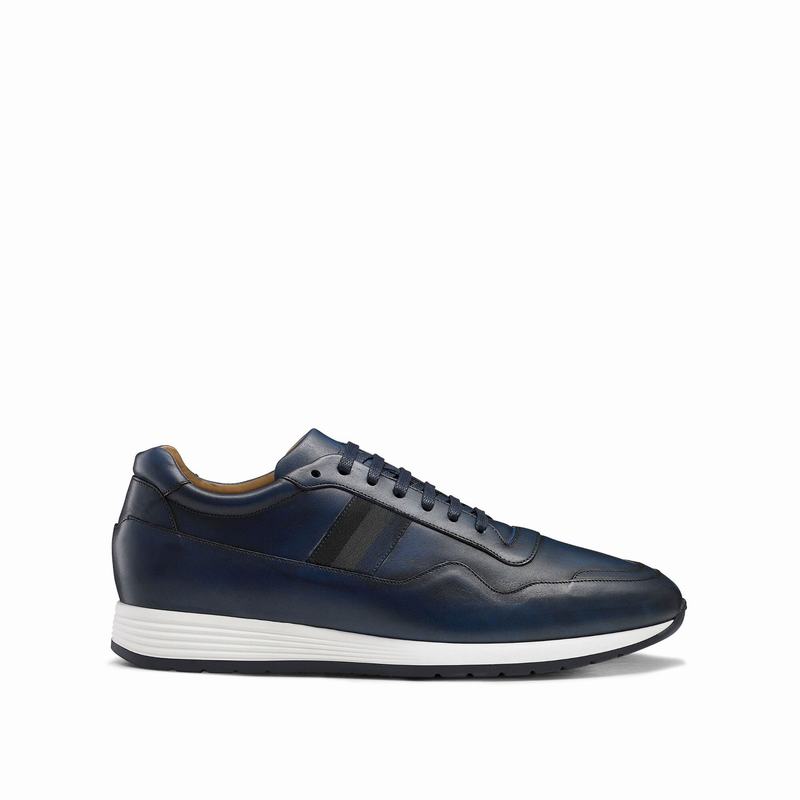 Tenis Baixo Russell And Bromley Run Time Masculino Azuis | JSU2353RZ