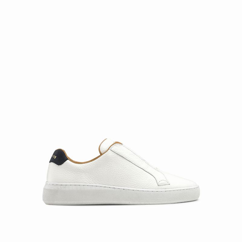 Tênis Deslizante Russell And Bromley Clearway Feminino Branco | MOP8937UN