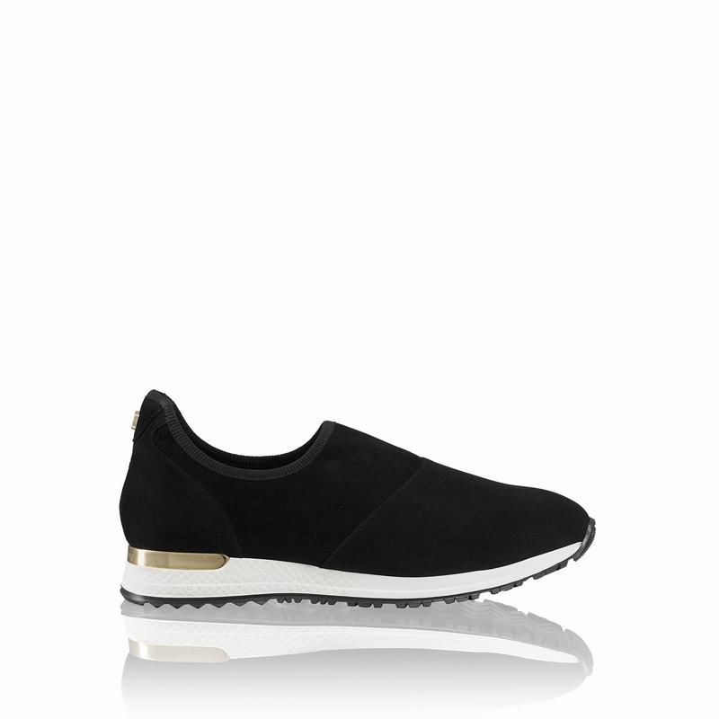 Tênis Deslizante Russell And Bromley Stretchout Feminino Pretas | IDC1549HL