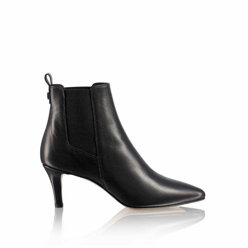 Botas Chelsea Russell And Bromley Ambition Feminino Pretas | NJW9462OZ