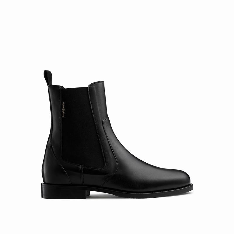 Botas Chelsea Russell And Bromley Angel Feminino Pretas | NBB3114XE