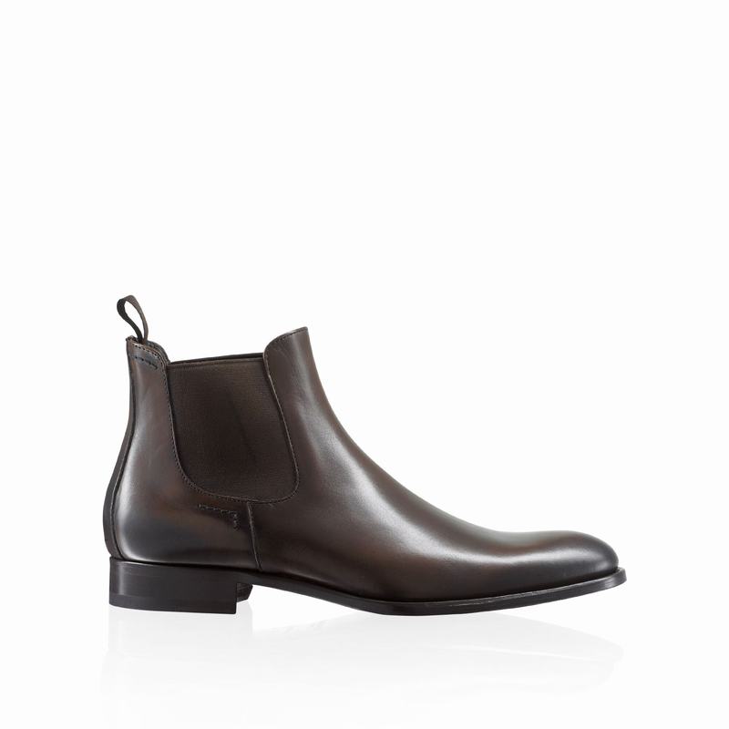 Botas Chelsea Russell And Bromley Beechwood Masculino Marrom | DMZ8514MK