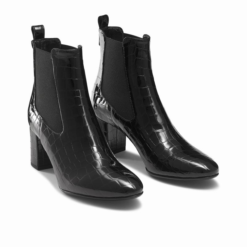 Botas Chelsea Russell And Bromley Beetle Feminino Pretas | HRF4144EQ