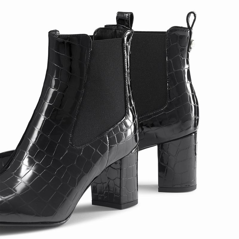 Botas Chelsea Russell And Bromley Beetle Feminino Pretas | HRF4144EQ