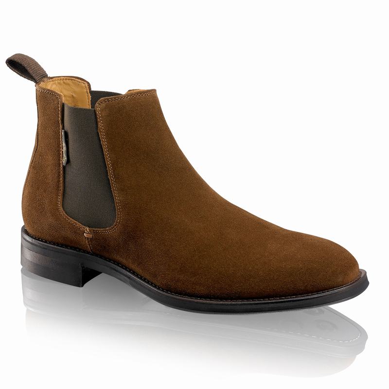 Botas Chelsea Russell And Bromley Burlington Masculino Marrom | MIO7940BB