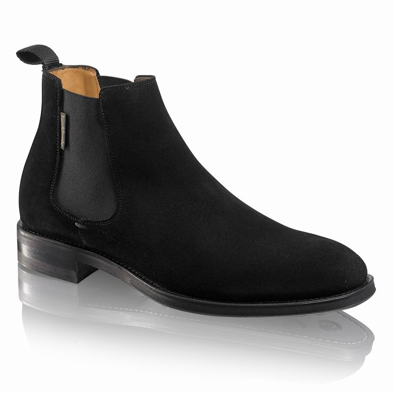 Botas Chelsea Russell And Bromley Burlington Masculino Pretas | NXW8554MA