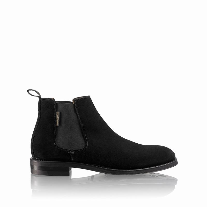 Botas Chelsea Russell And Bromley Burlington Masculino Pretas | NXW8554MA