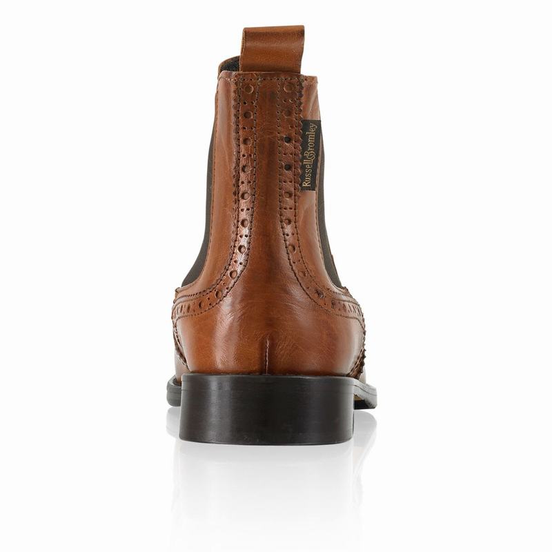 Botas Chelsea Russell And Bromley Cadogan Feminino Marrom | HAF2175LG