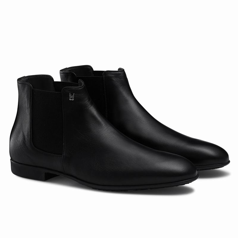 Botas Chelsea Russell And Bromley Discover Masculino Pretas | VMT7357EK