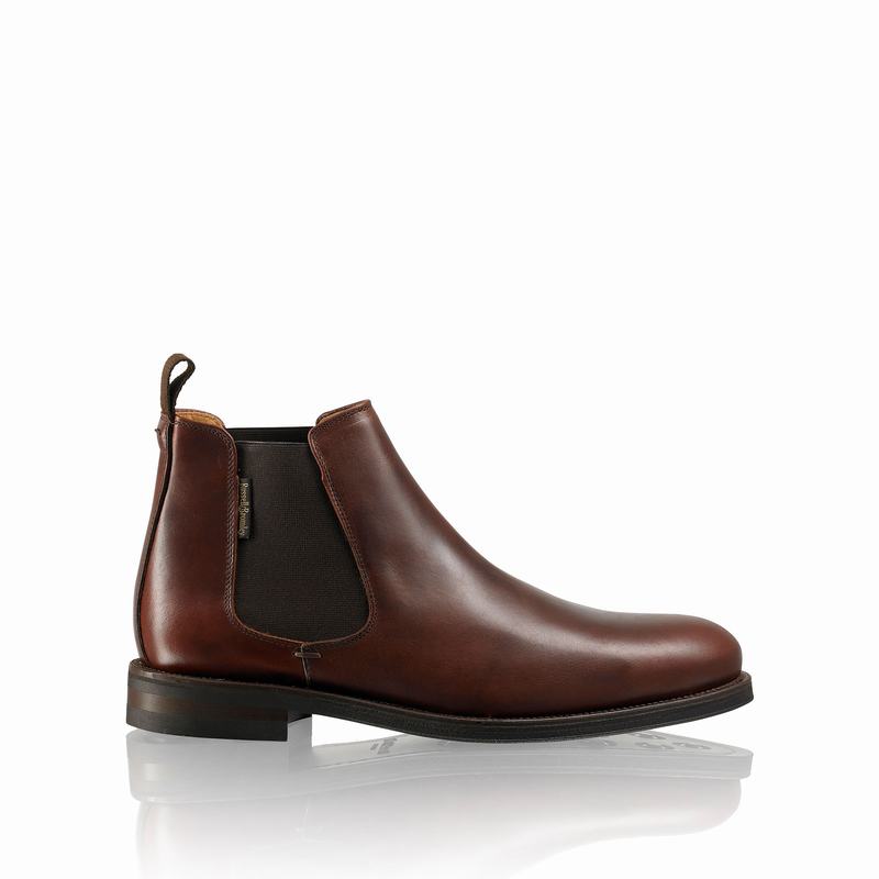 Botas Chelsea Russell And Bromley Guildford Masculino Marrom | SCP1845ZO