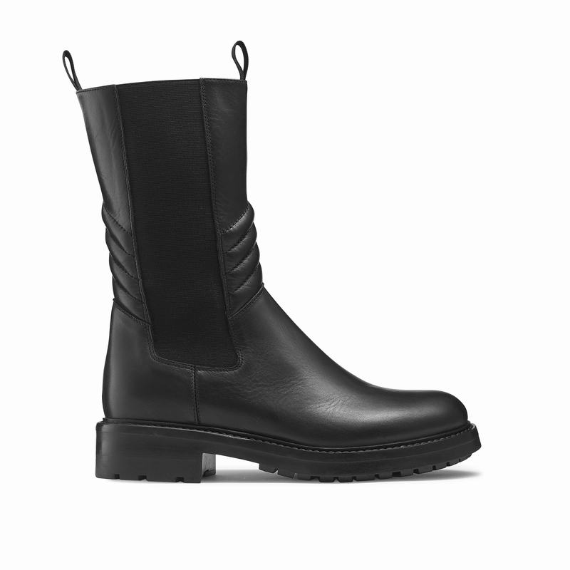 Botas Chelsea Russell And Bromley Harley Feminino Pretas | GUG2194VI