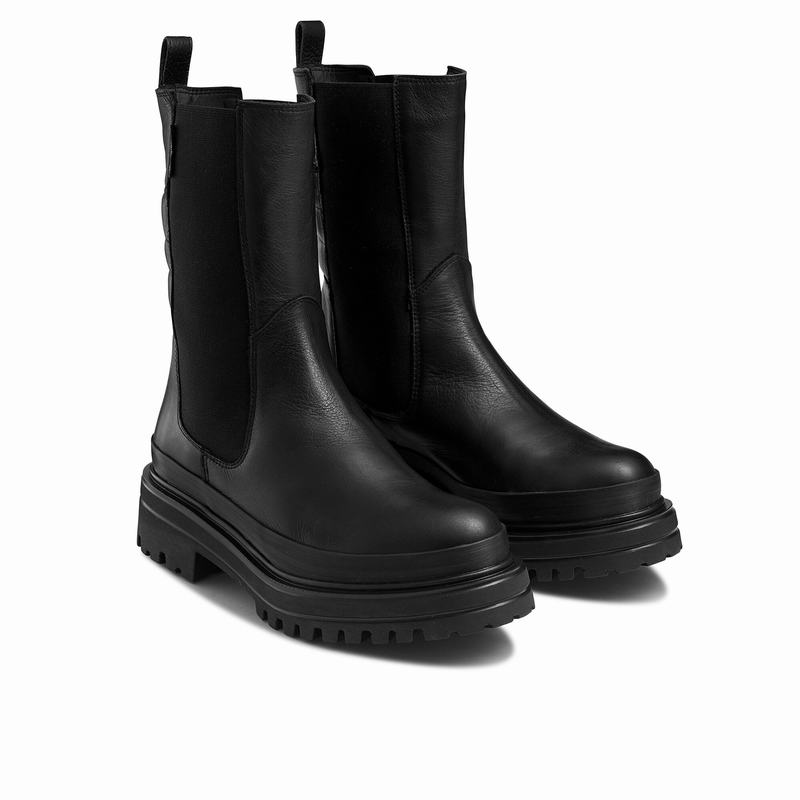 Botas Chelsea Russell And Bromley Highway Feminino Pretas | LYX8474HR