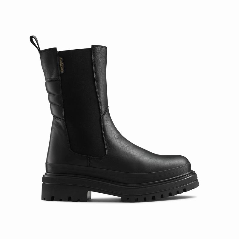 Botas Chelsea Russell And Bromley Highway Feminino Pretas | LYX8474HR