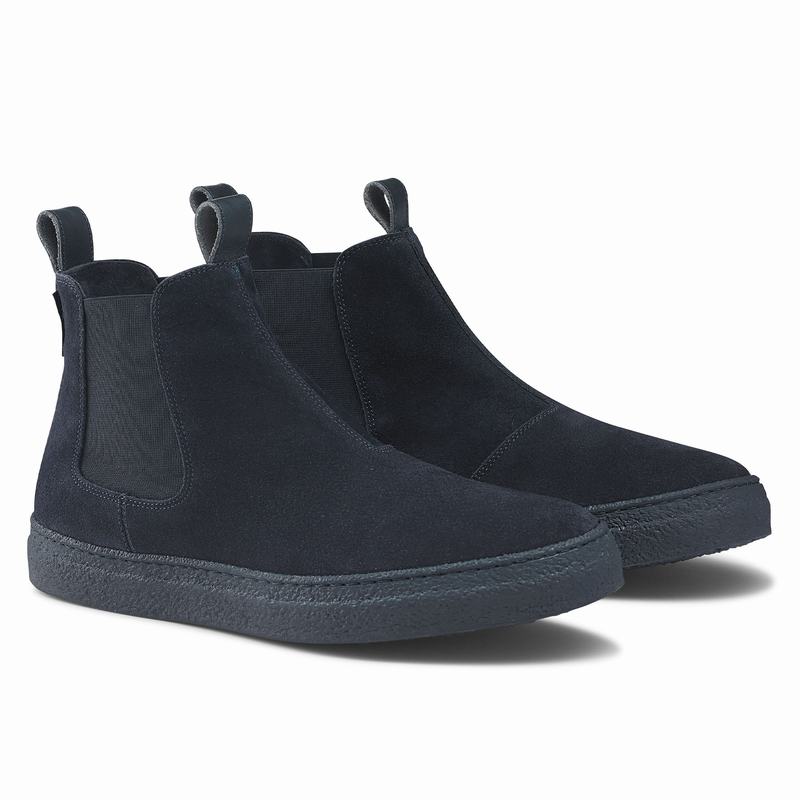 Botas Chelsea Russell And Bromley Humble Masculino Azuis | UWC944NN