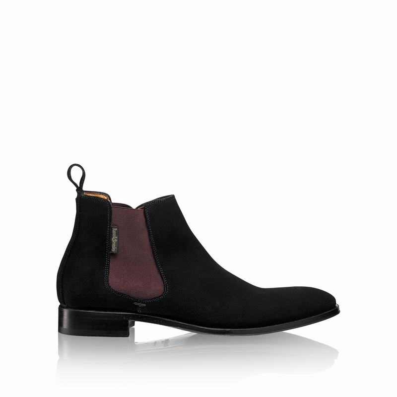 Botas Chelsea Russell And Bromley Jean Paul Masculino Pretas | MXL2989BK