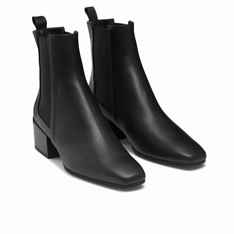 Botas Chelsea Russell And Bromley Lennox Feminino Pretas | WEL587RR