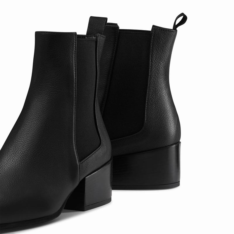 Botas Chelsea Russell And Bromley Lennox Feminino Pretas | WEL587RR