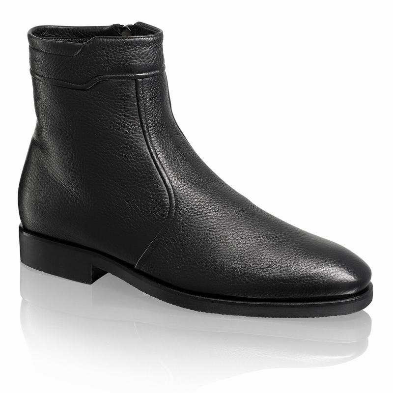 Botas Chelsea Russell And Bromley Reheat Masculino Pretas | FWU2340OK